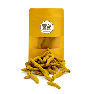 Premium Dried Turmeric Fingers – 500g | Villege Breeze